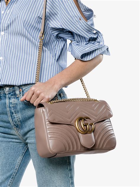 gucci marmont small shoulder bag beige|gg marmont matelassé shoulder bag.